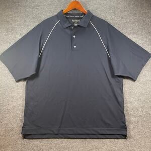 FootJoy Golf Polo Shirt Men's XL Navy Blue SS Casual Activewear Outdoors